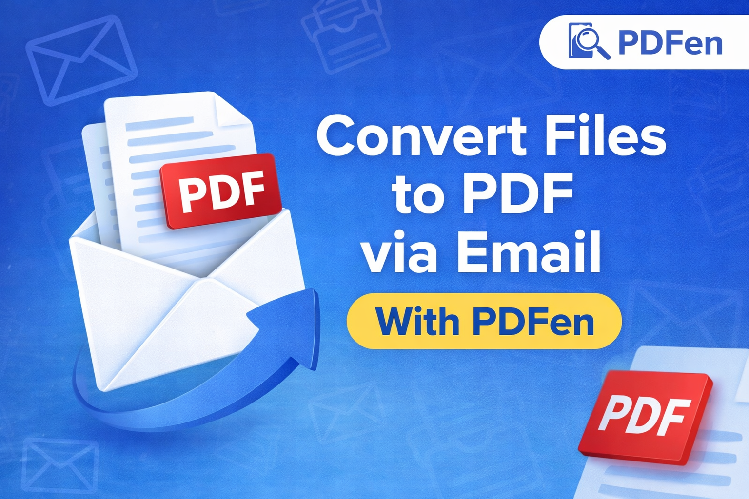 Converteer bestanden via e-mail met PDFen