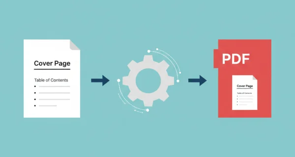 Enhanced administration and archiving with cover pages